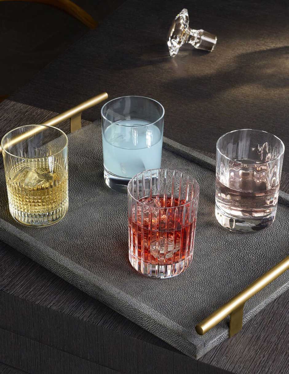 Set vasos de cristal con 4 piezas 2