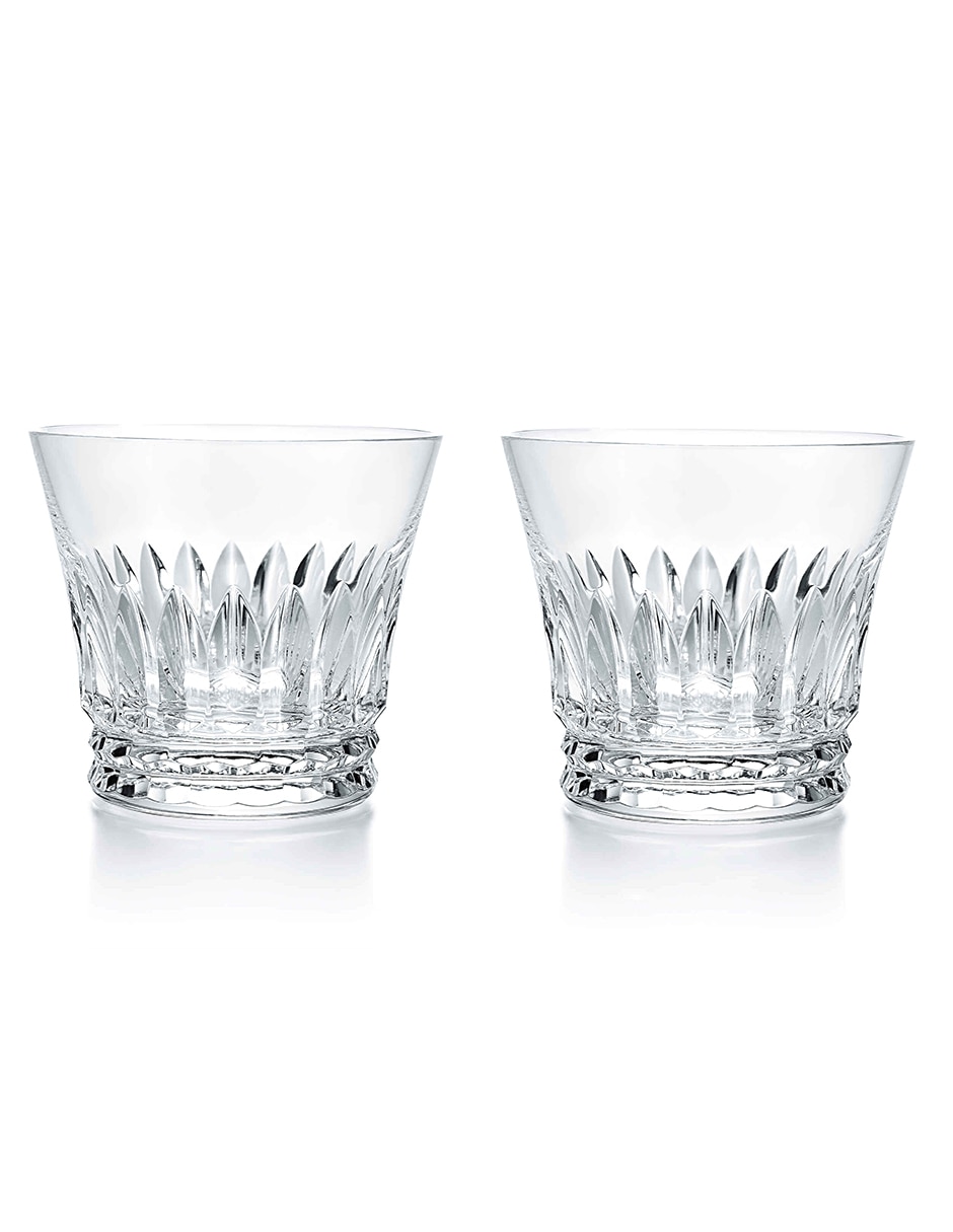 Set vasos de cristal con 2 piezas Set vasos de cristal con 2 piezas