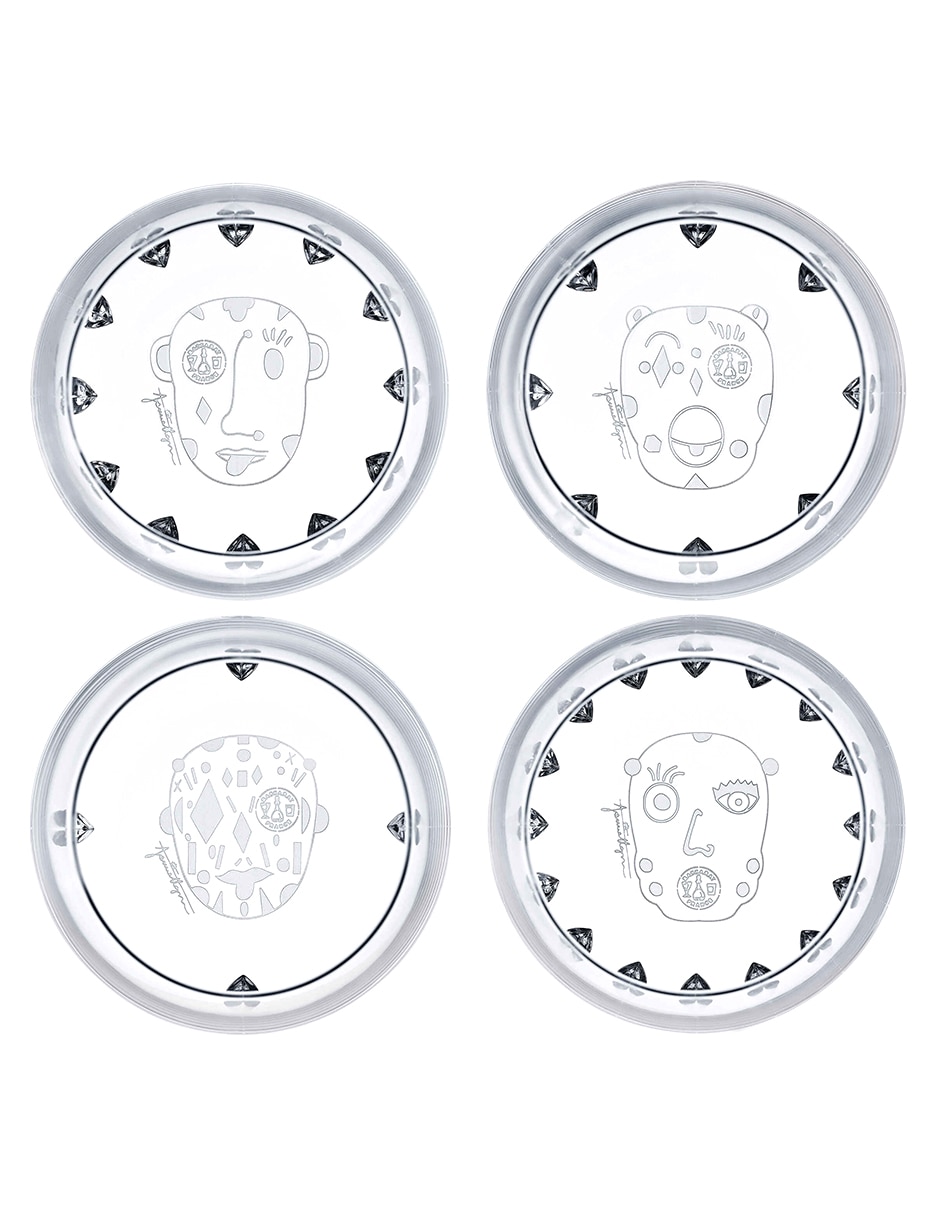 Set vasos de cristal con 4 piezas 2