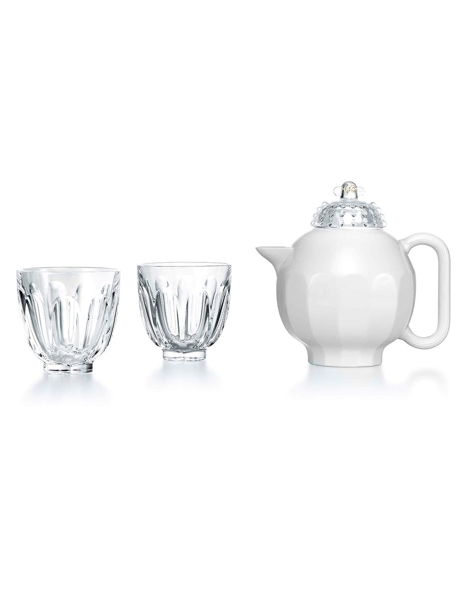 Set de té Faunac de cristal