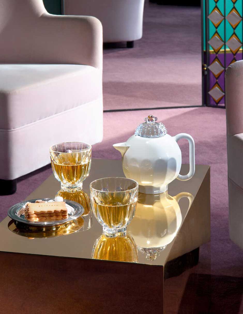 Set de té Faunac de cristal 2
