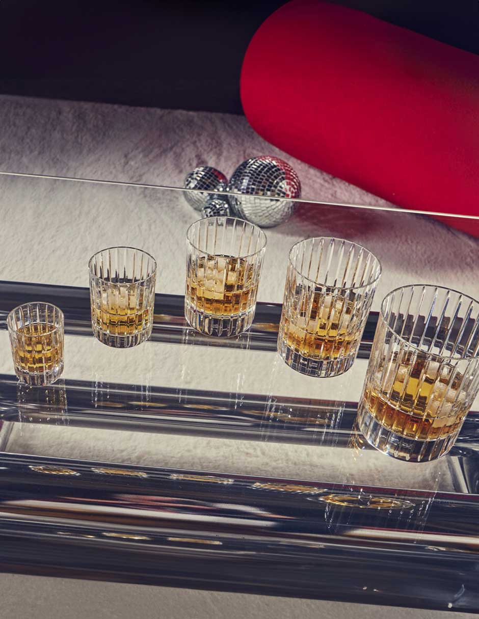 Set vasos de cristal con 2 piezas 2