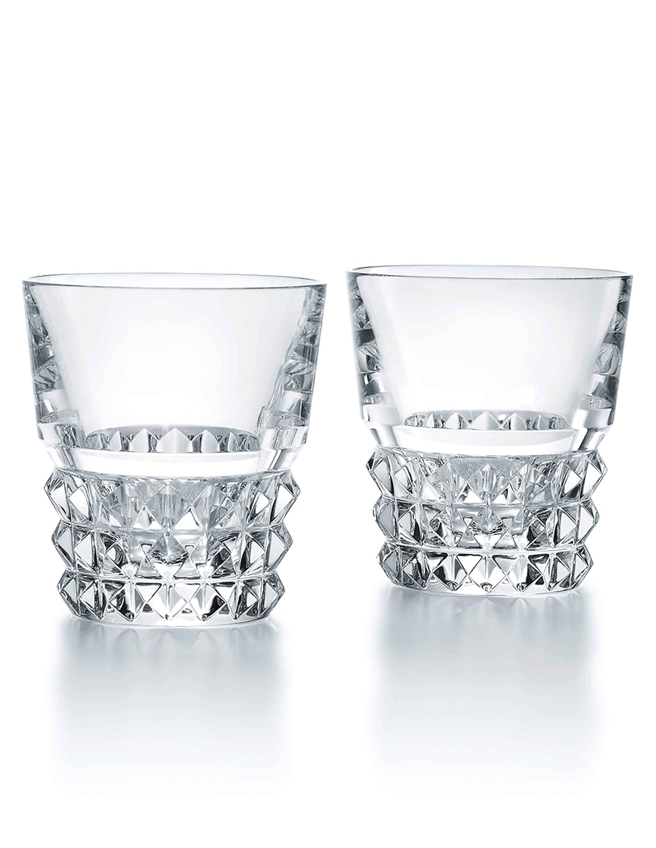 Set vasos Louxor de cristal con 2 piezas Set vasos Louxor de cristal con 2 piezas