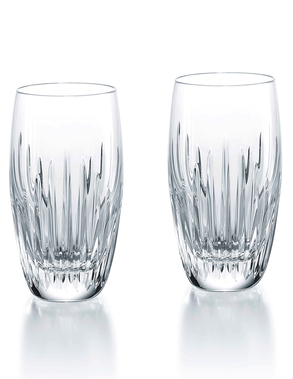 Set vasos Massena de cristal con 2 piezas Set vasos Massena de cristal con 2 piezas