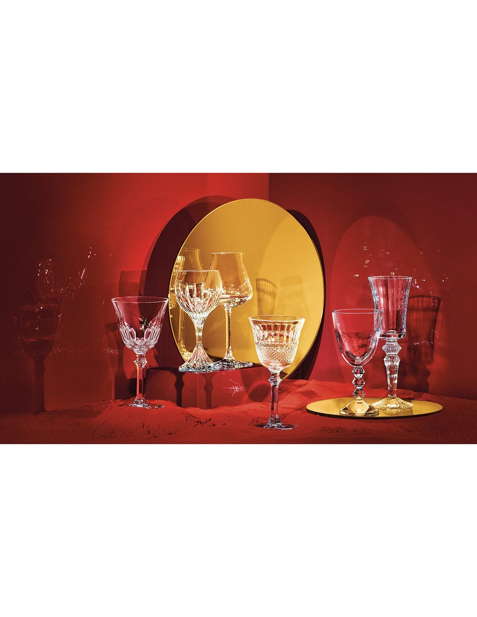 Set de copas para champán coffret de cristal 2