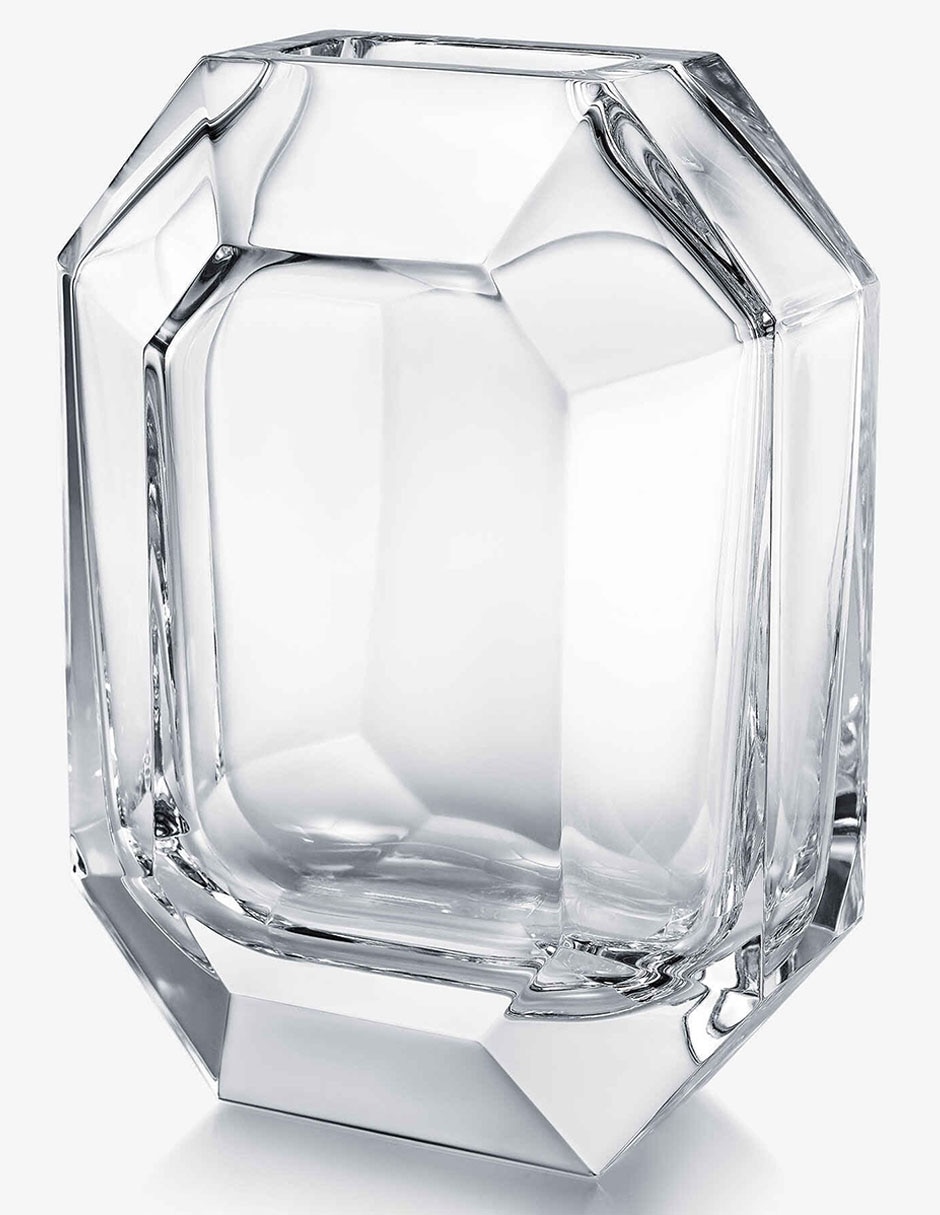 Florero Octogone de cristal 2