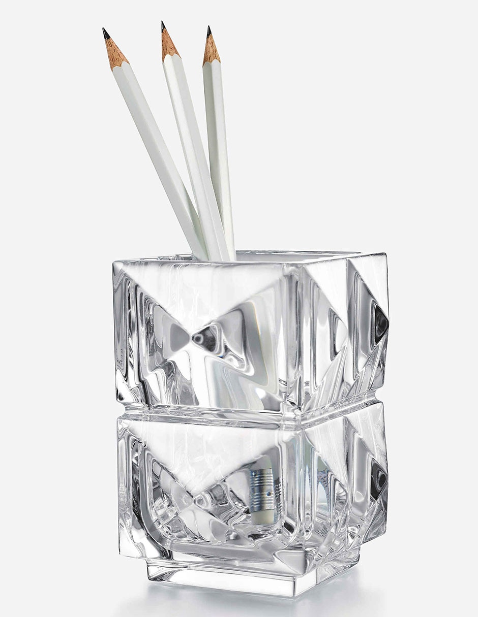 Porta lapiceros de cristal 2