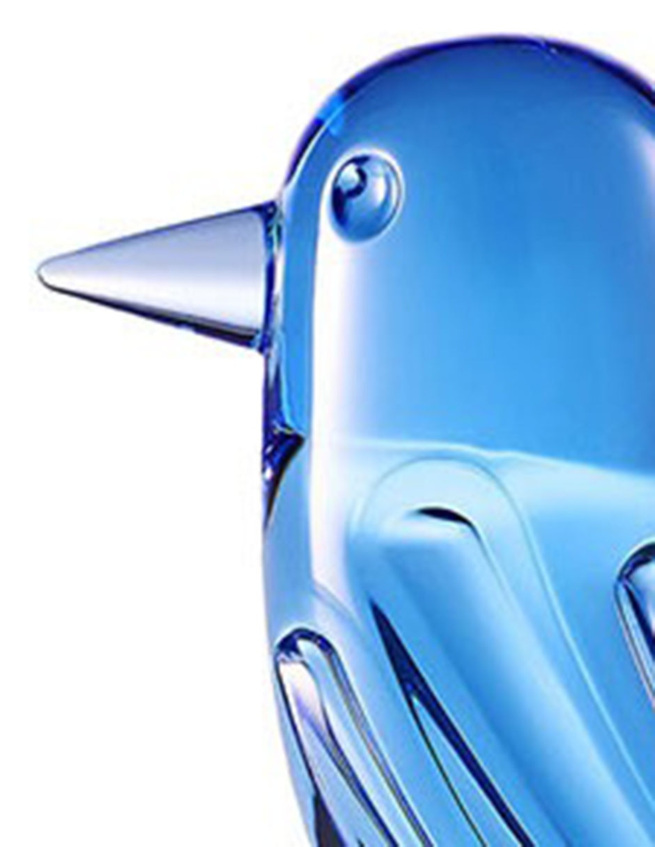 Figura decorativa de aves Faunacrystopol de cristal 2