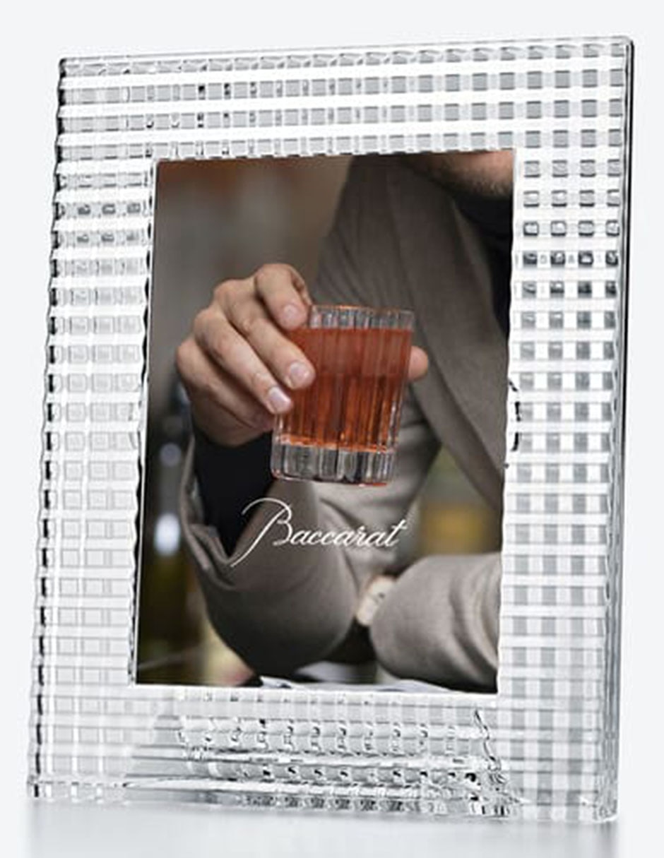 Portarretrato de cristal para 1 foto