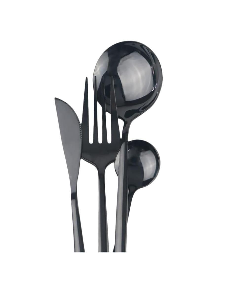 Set cubiertos de acero inoxidable 24 piezas 2