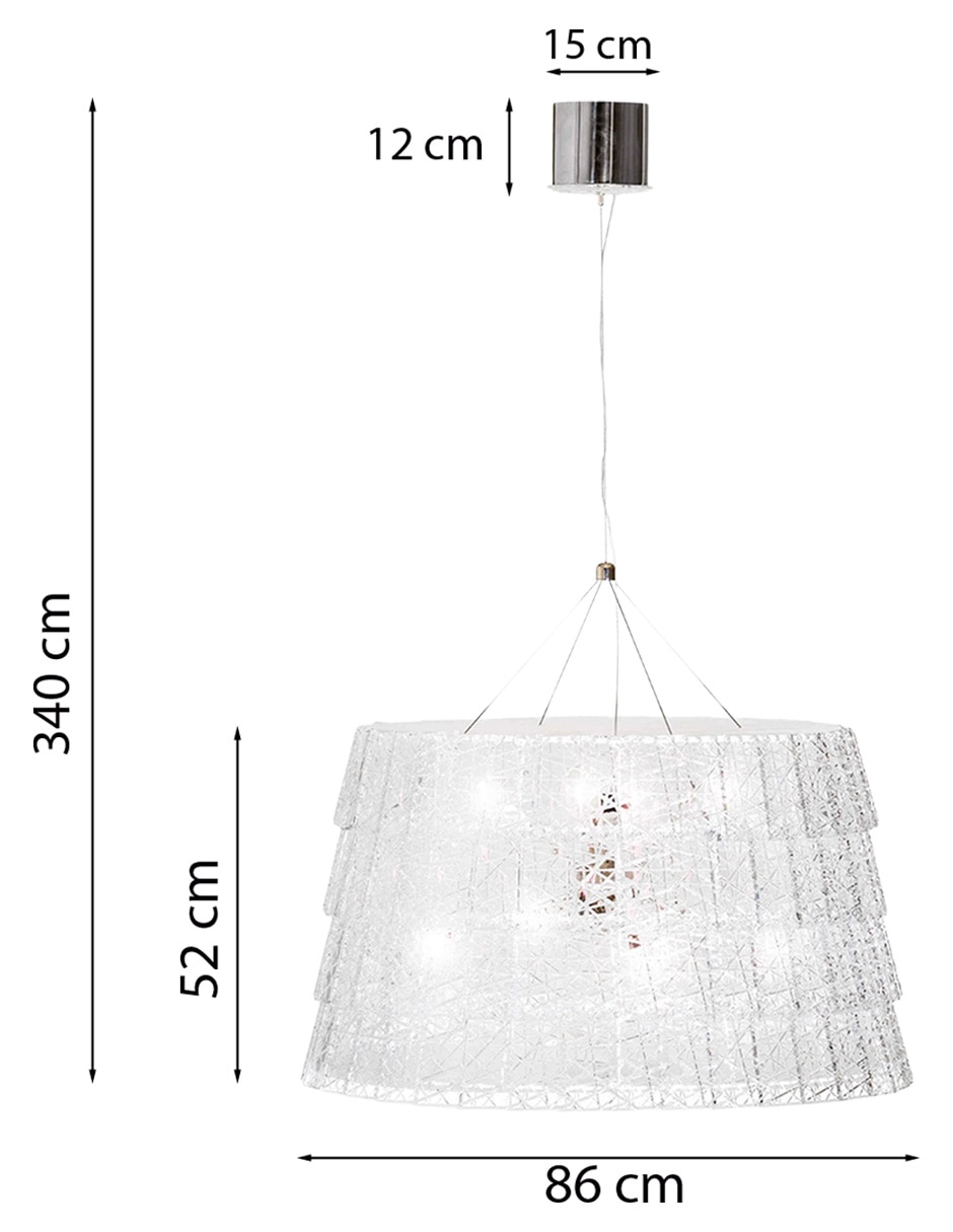 Lámpara incandescente y led Tuile 2