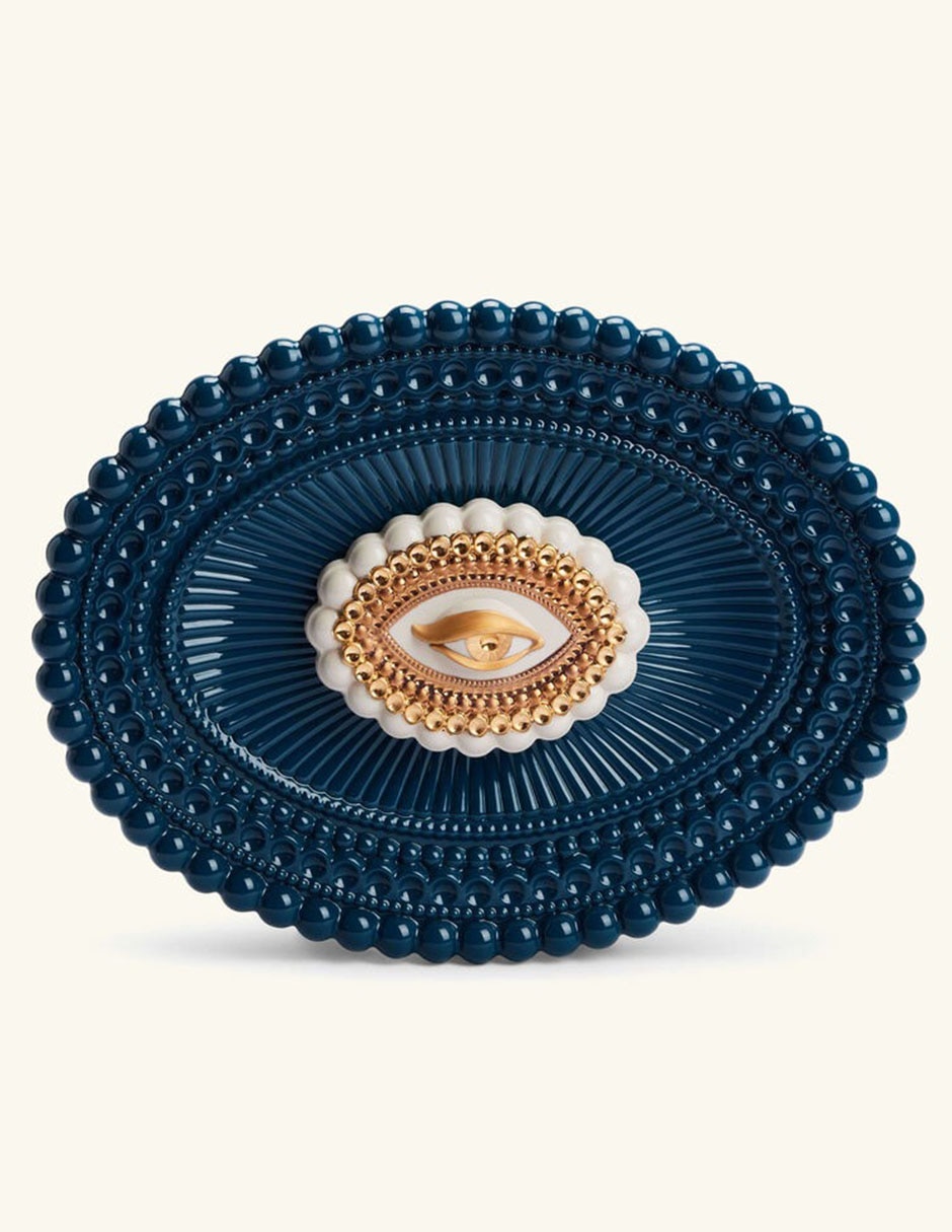 Bandeja decorativa Lover'S Eyes de porcelana