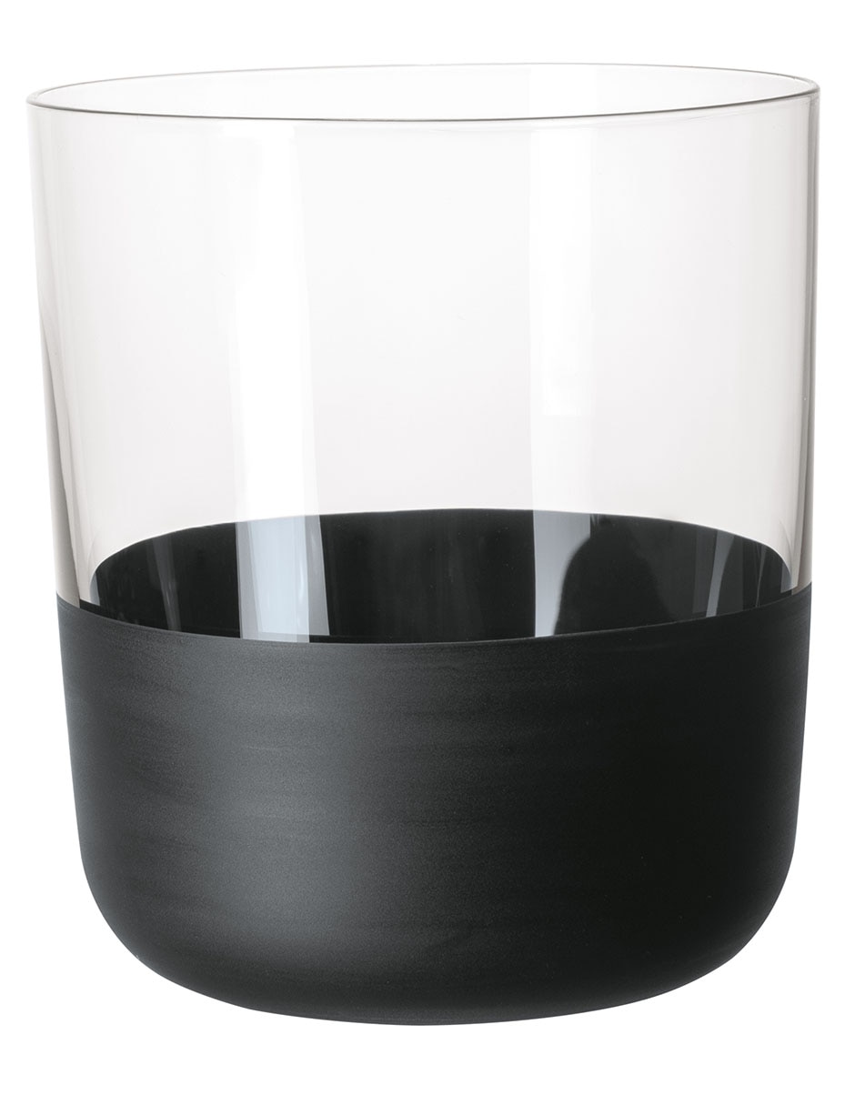 Set vaso Doble Pack Manufact Rock de cristal con 4 piezas Set vaso Doble Pack Manufact Rock de cristal con 4 piezas