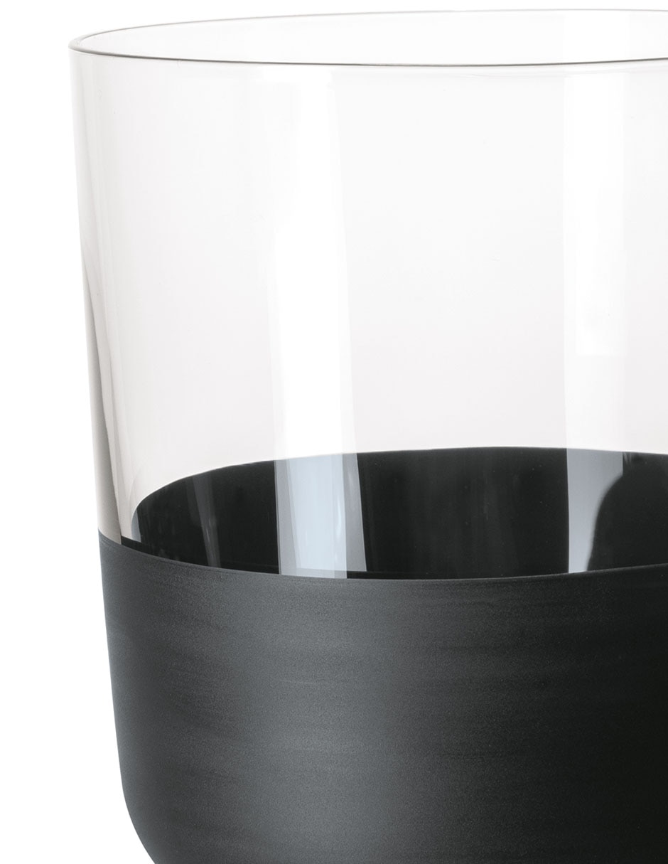 Set vaso Doble Pack Manufact Rock de cristal con 4 piezas 3
