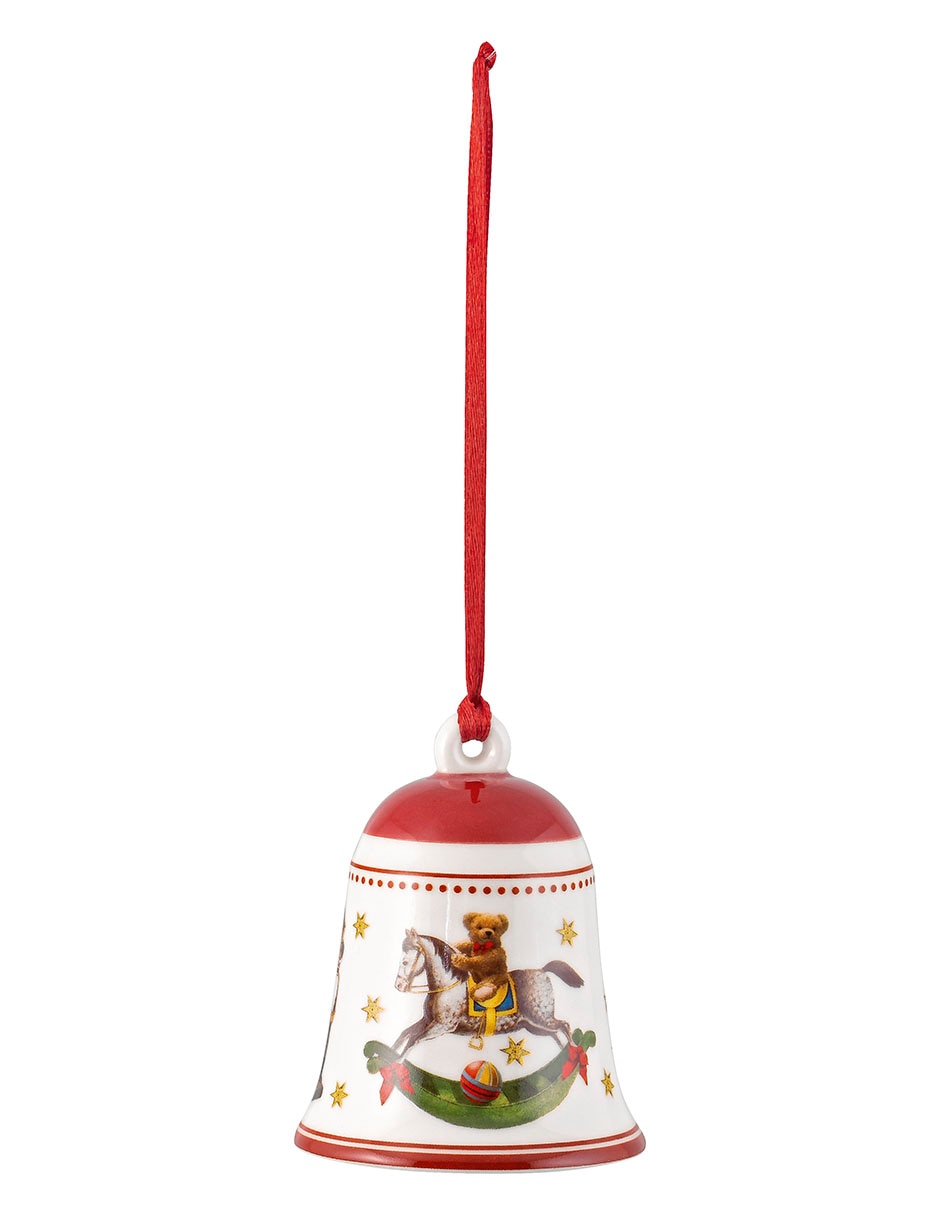 Figura decorativa de campana My Christmas Tree de porcelana