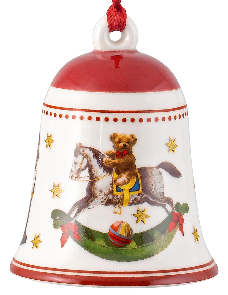Figura decorativa de campana My Christmas Tree de porcelana 2