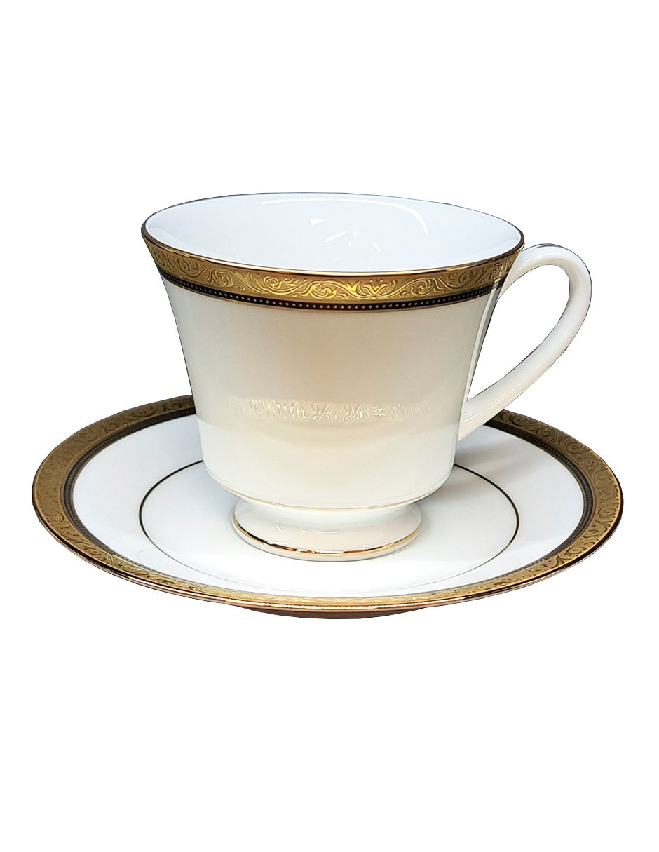 Vajilla regent gold de porcelana para 12 personas 6