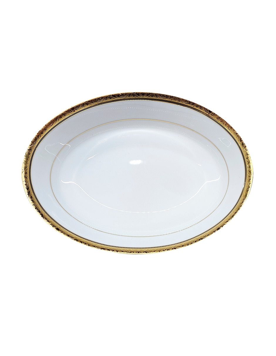 Vajilla regent gold de porcelana para 12 personas 9