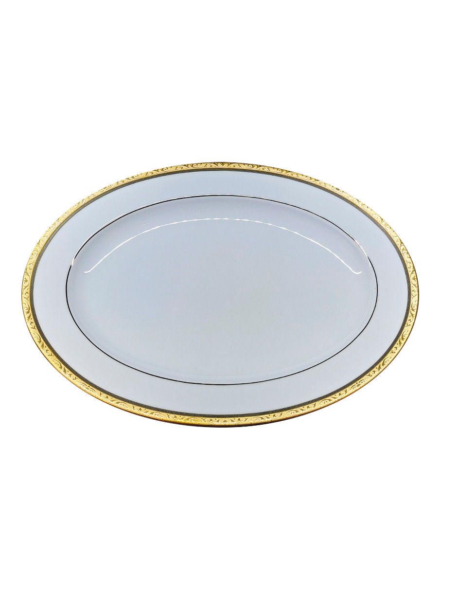 Vajilla regent gold de porcelana para 12 personas 10