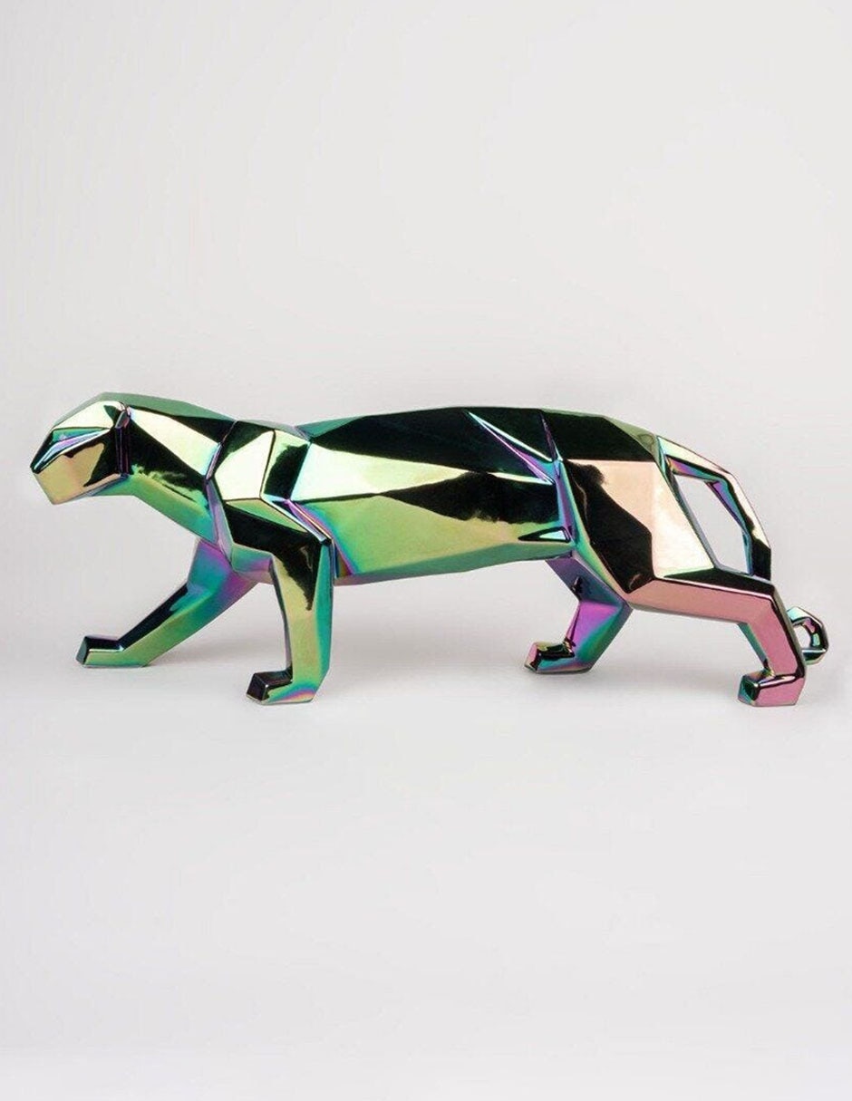 Escultura Panther Iridiscent 3
