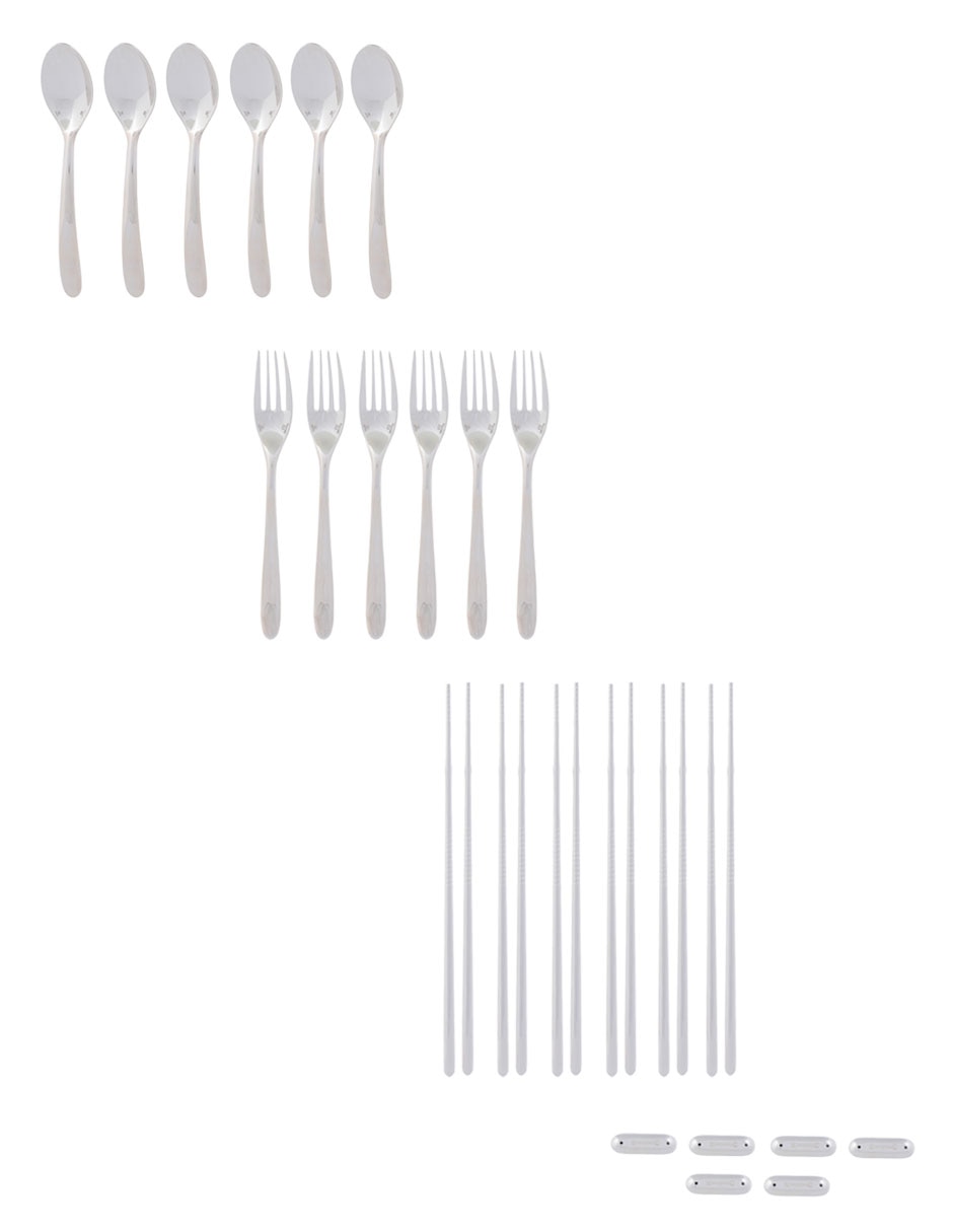 Set cubiertos 25 piezas