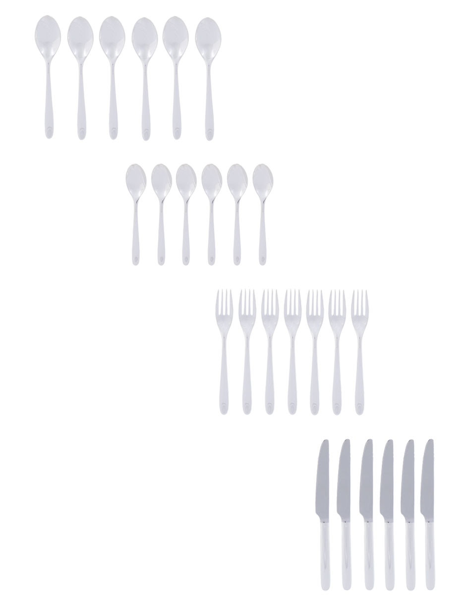 Set cubiertos Mood Easy 24 piezas