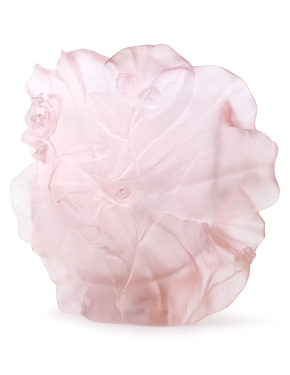 Florero Camelia de cristal 3