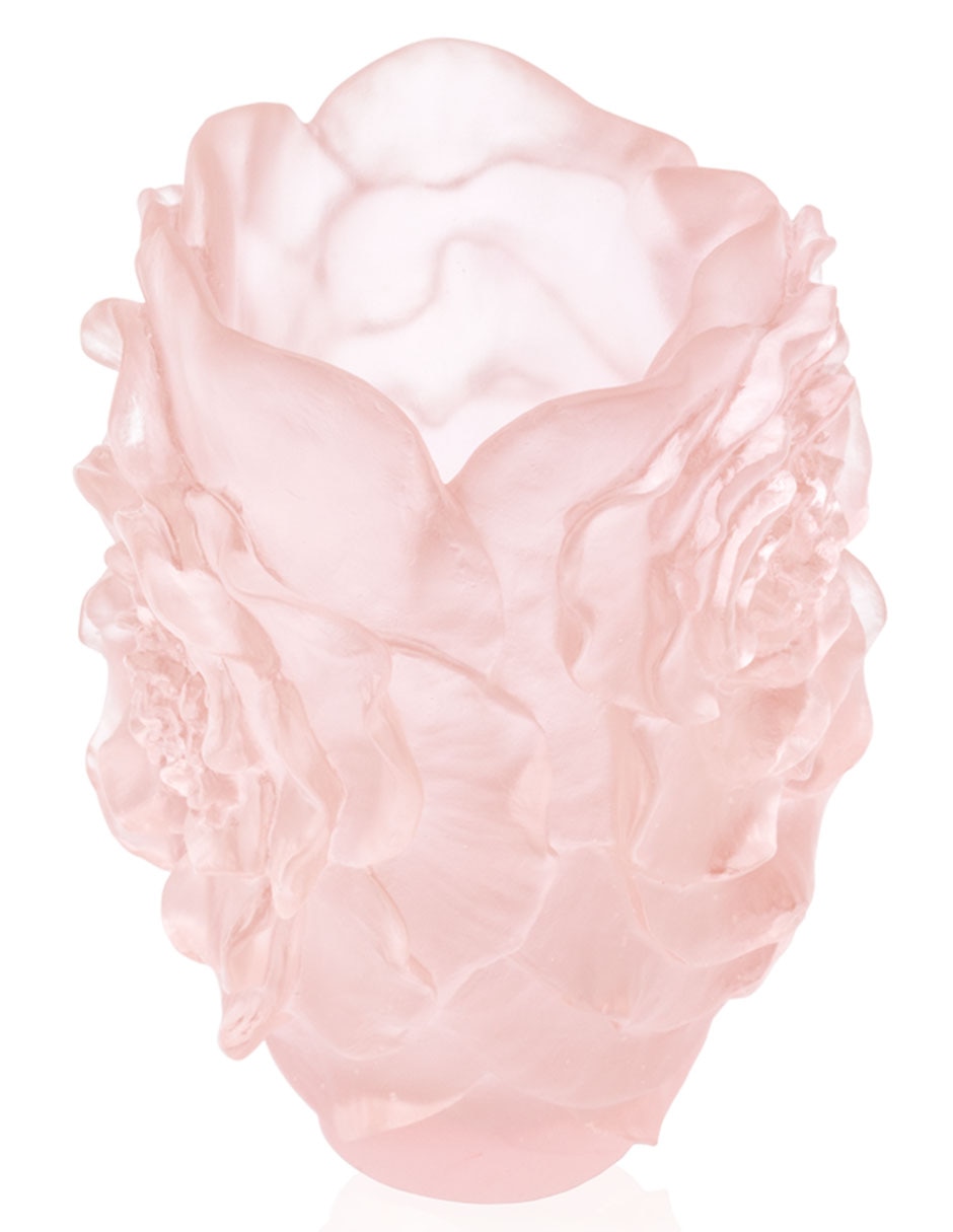 Florero Camélia de cristal 2