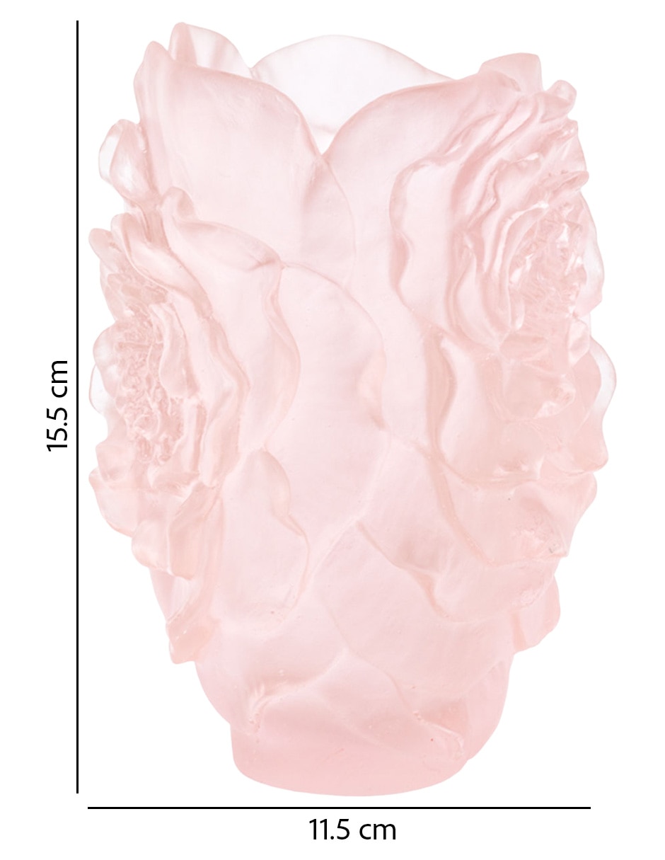 Florero Camélia de cristal 4