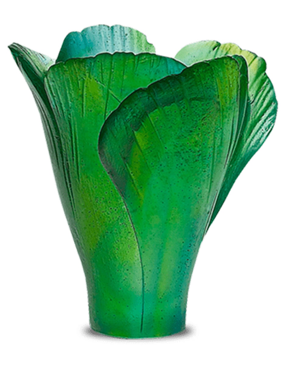 Florero Ginko de cristal Florero Ginko de cristal