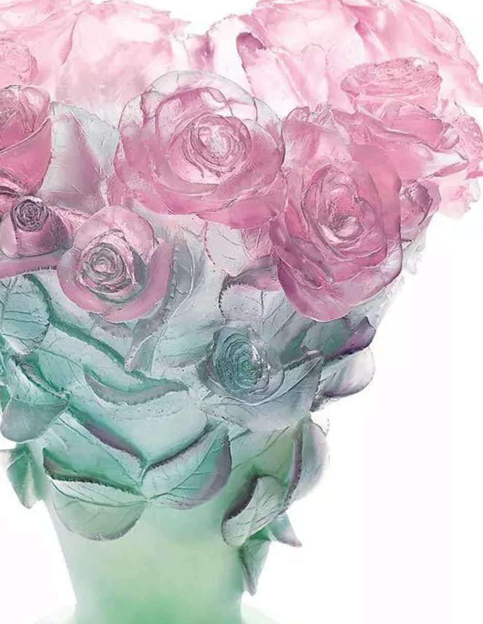 Florero Roses de cristal 2