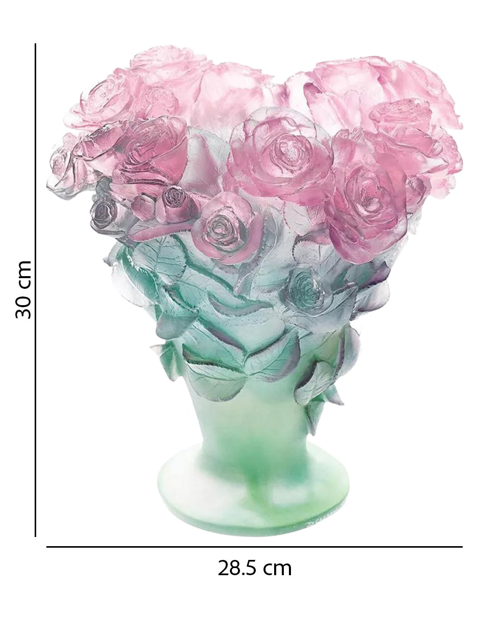 Florero Roses de cristal 3