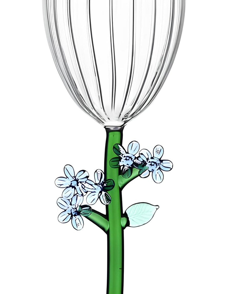 Copa para vino Botánica de cristal 2