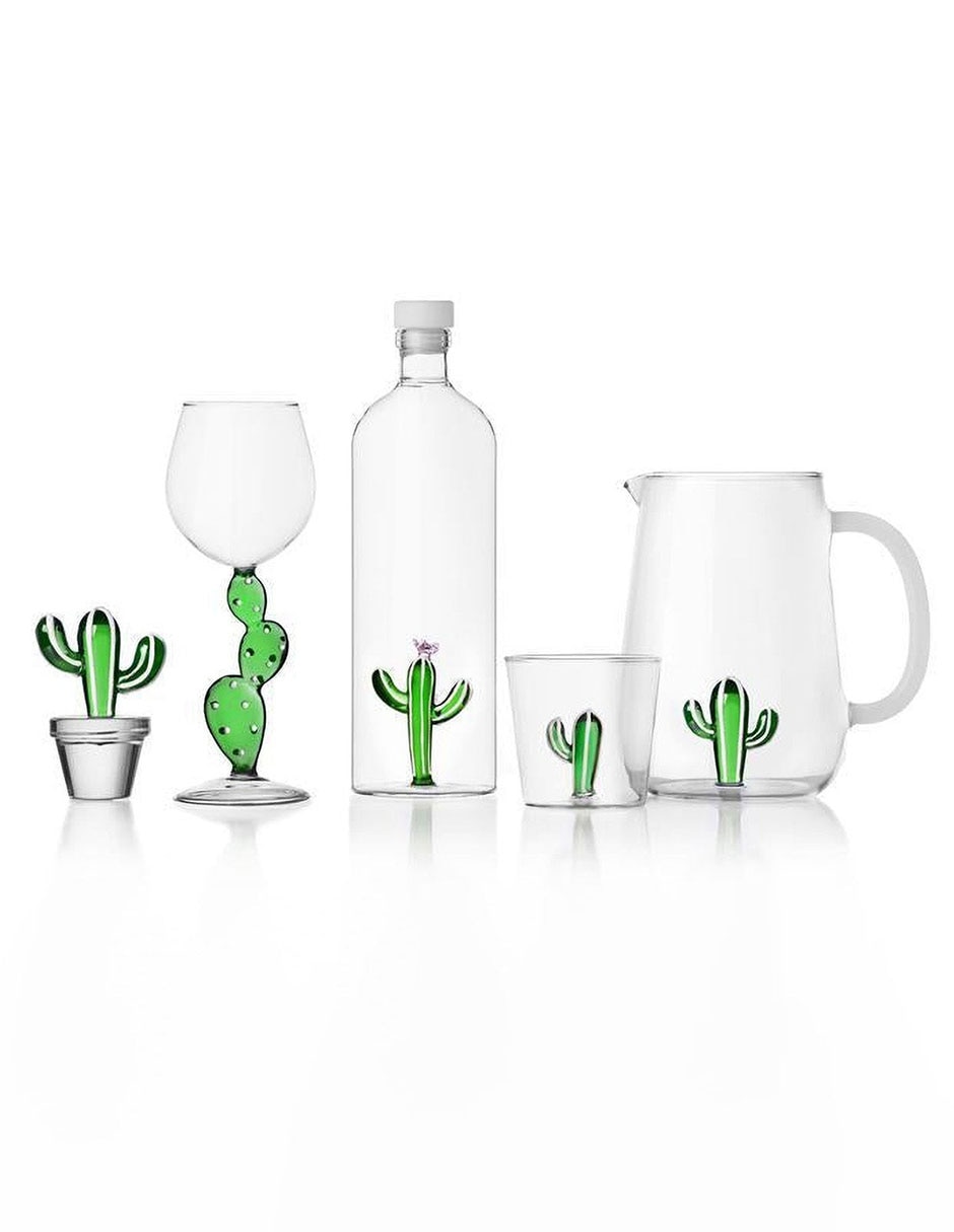 Copa para vino Desert Plants de cristal 2