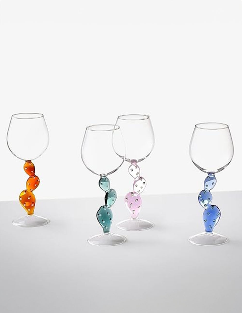 Copa para vino Desert Plants
 de cristal 2