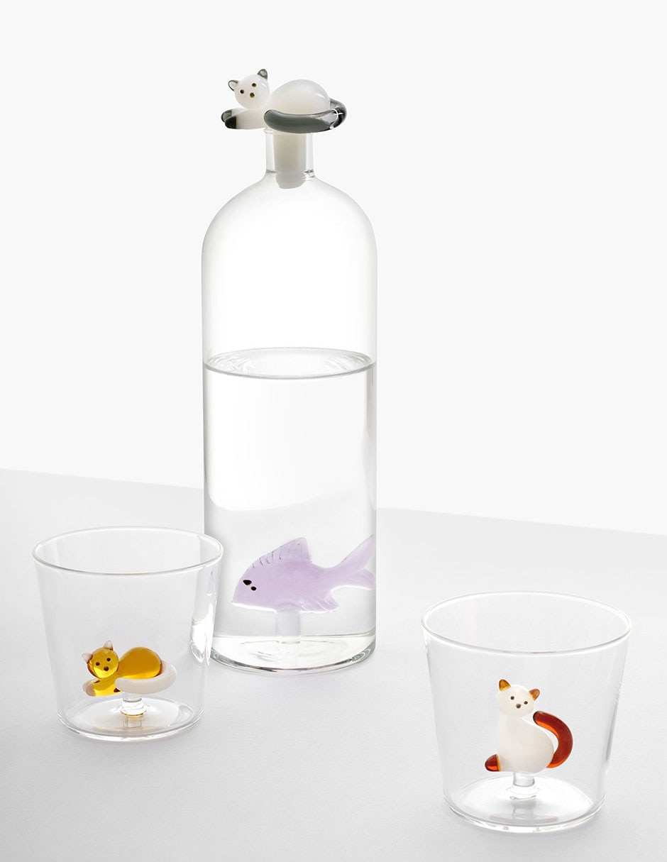 Vaso Doble Pack Tabby Cat 2