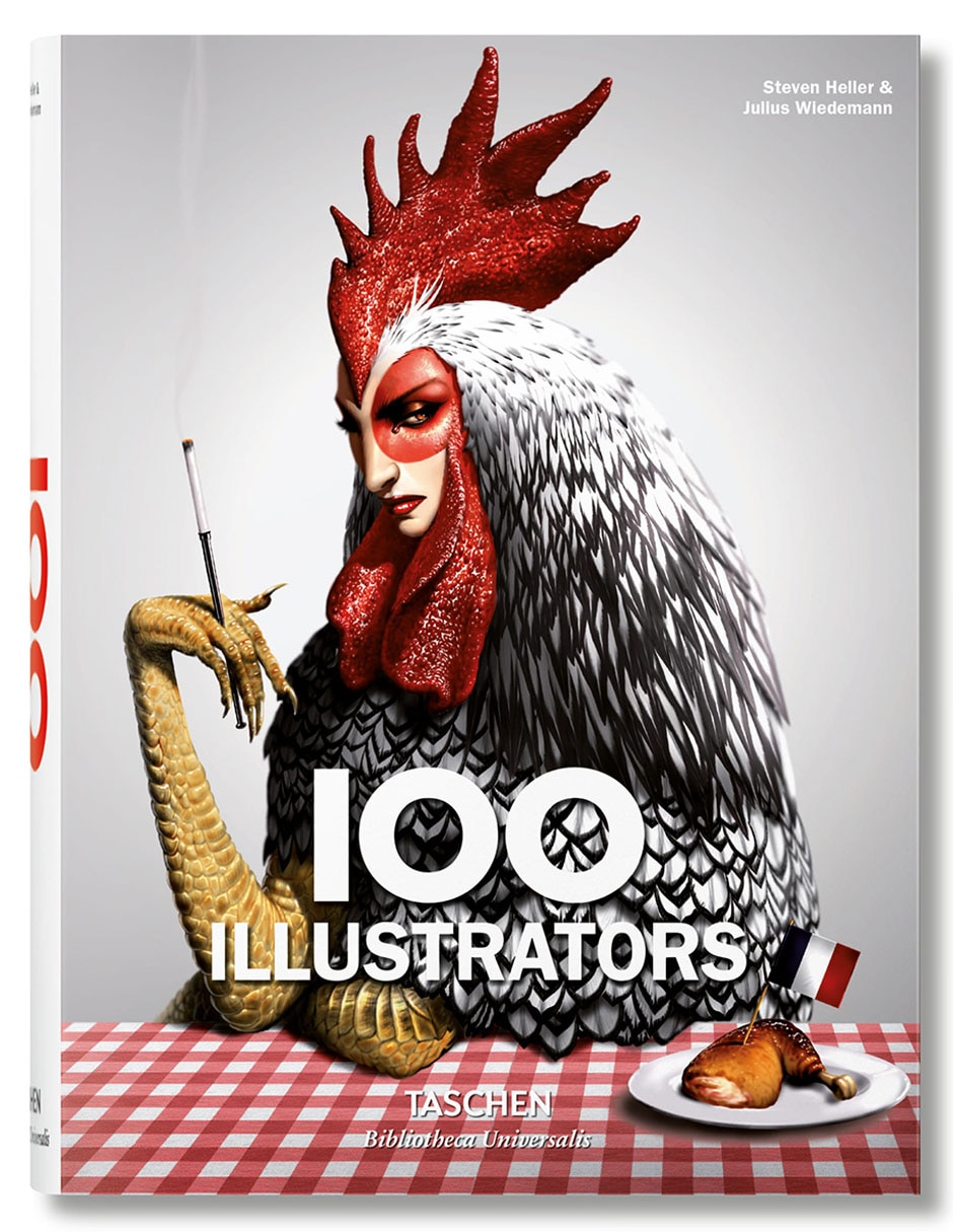 Libro 100 Illustrators de Julius Wiedemann/Steven Heller