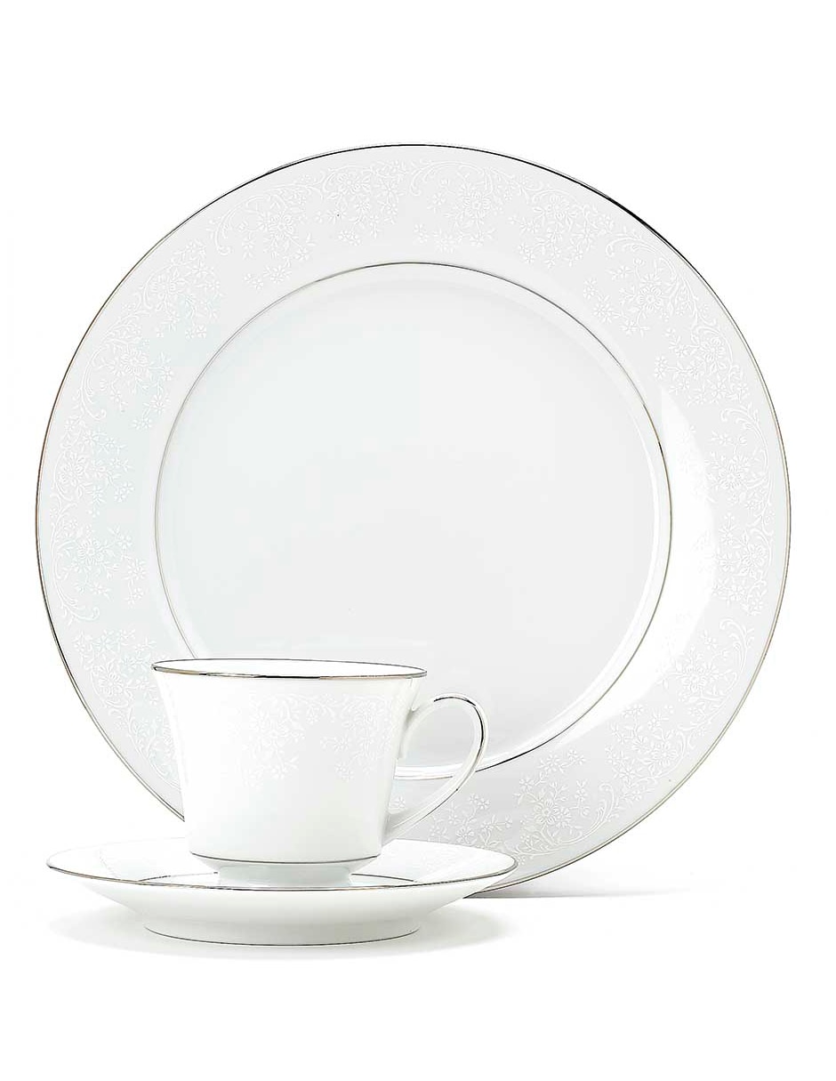 Vajilla cerrada Tahoe de porcelana para 12 personas 3