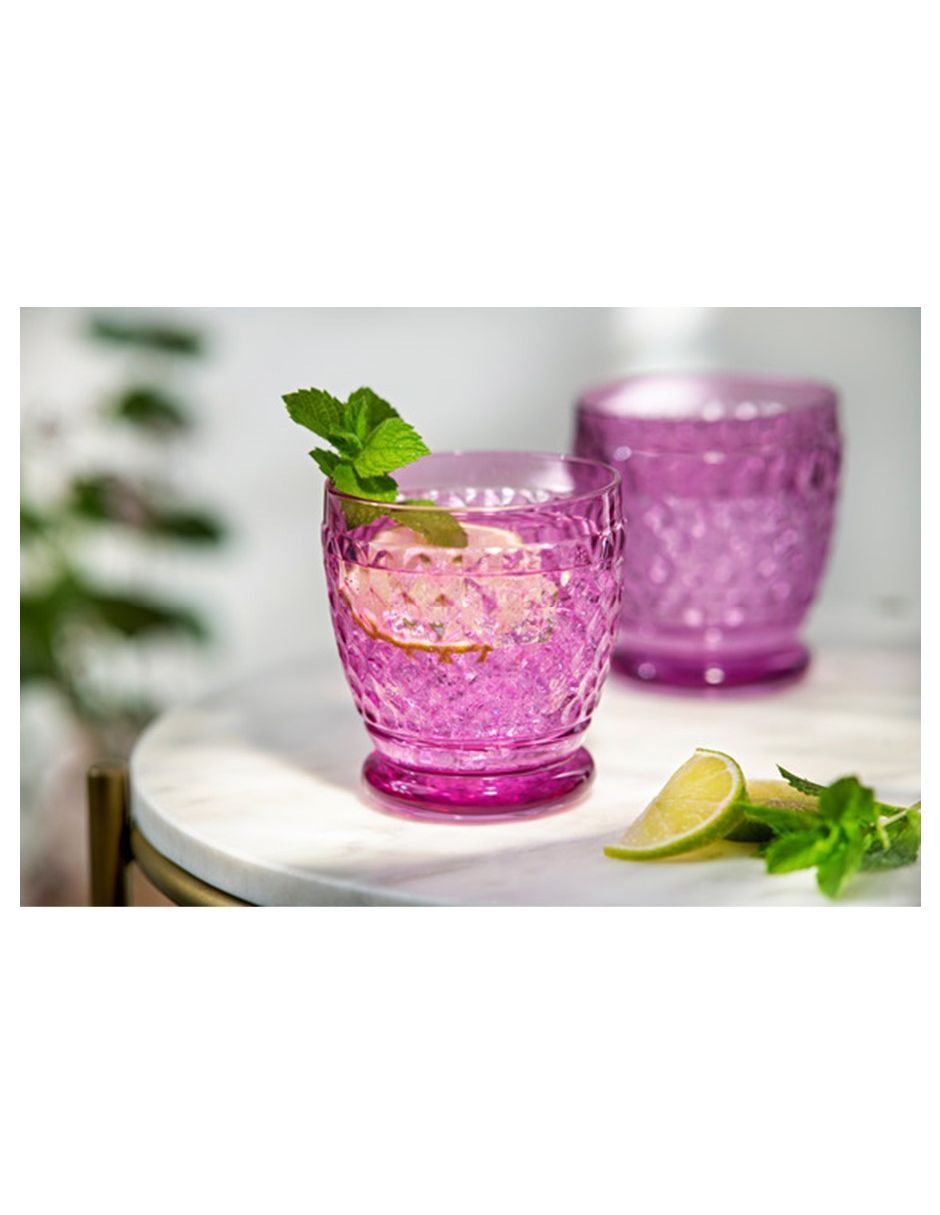 Vaso dof Boston de cristal con 4 piezas 2