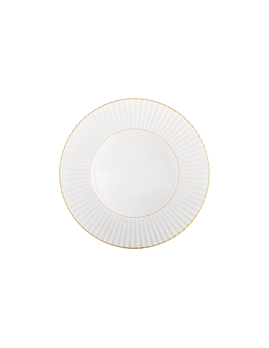 Plato sopa de porcelana