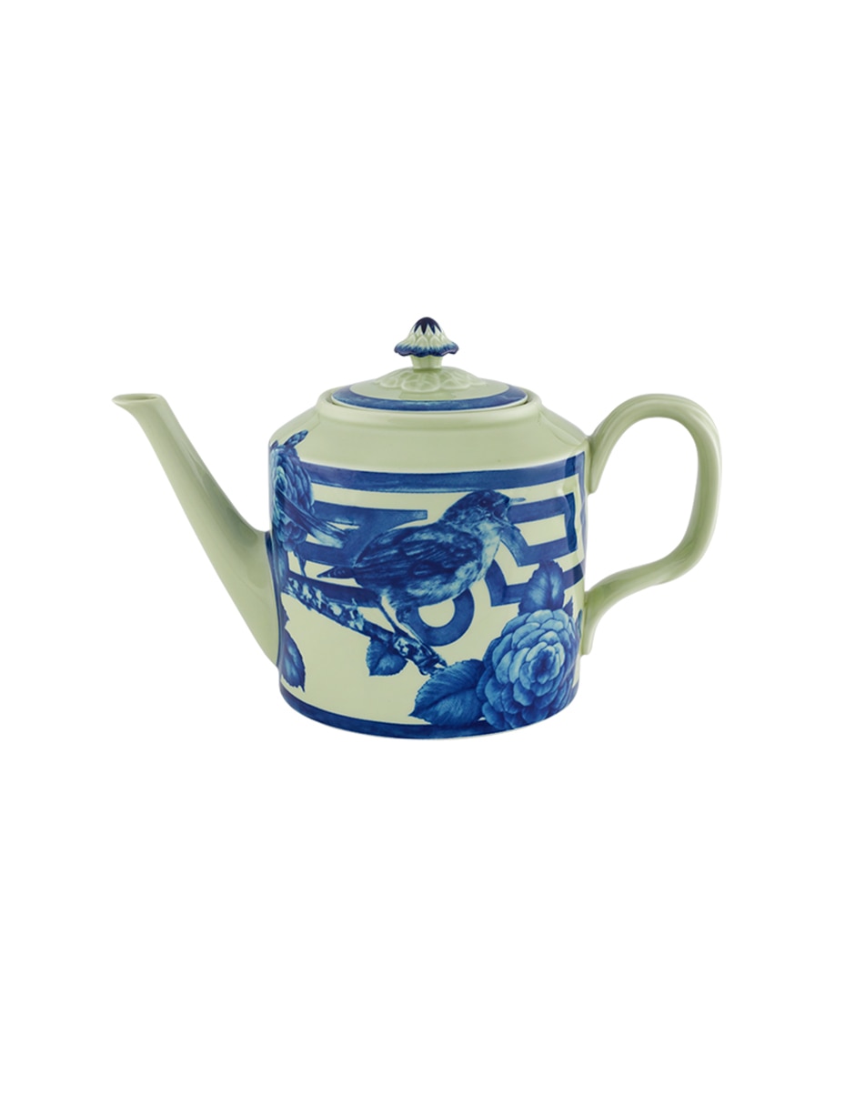 Tetera convencional de porcelana