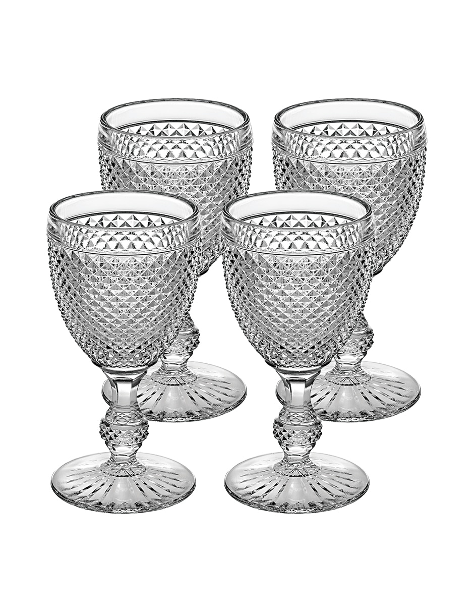 Set de copas para agua Bicos de vidrio