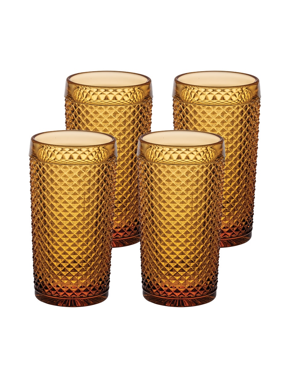 Set vasos Bicos de vidrio con 4 piezas Set vasos Bicos de vidrio con 4 piezas