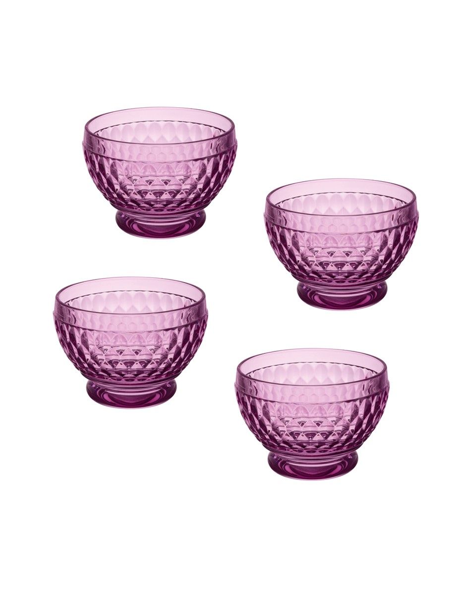 Set bowl Boston 4 piezas de cristal Set bowl Boston 4 piezas de cristal