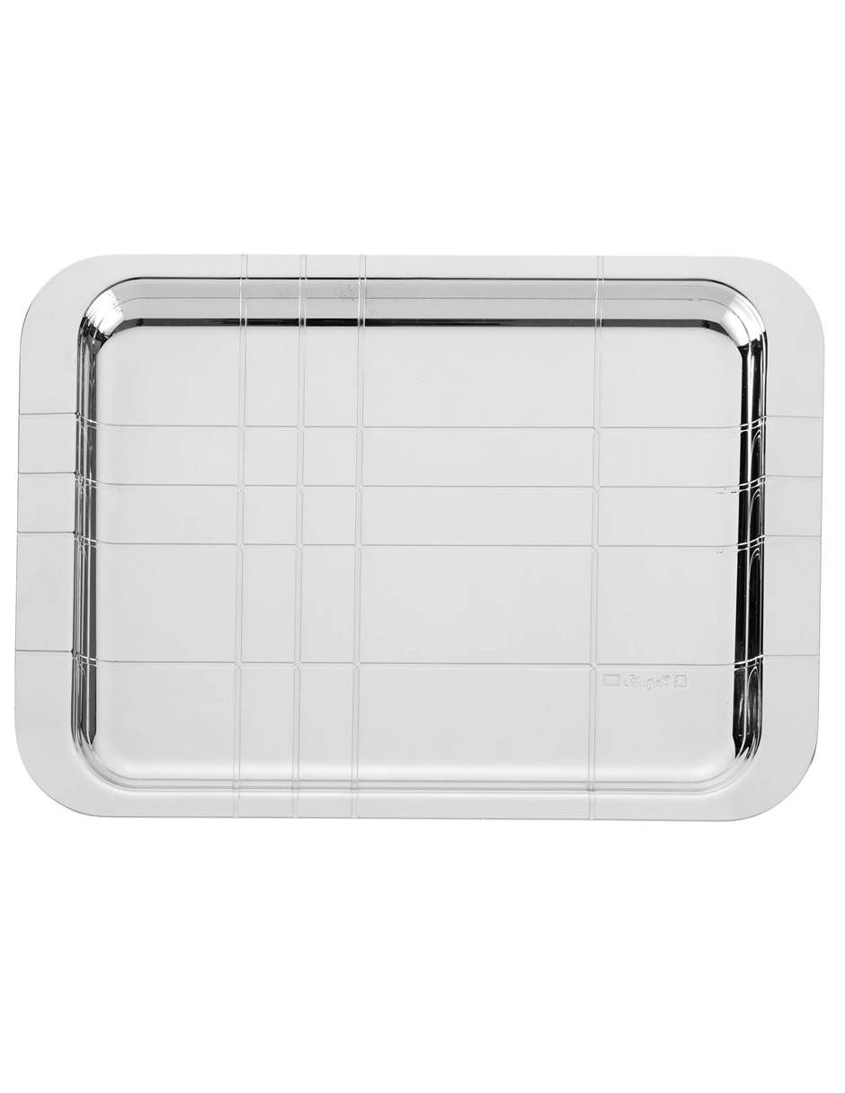 Bandeja decorativa Graphik de metal