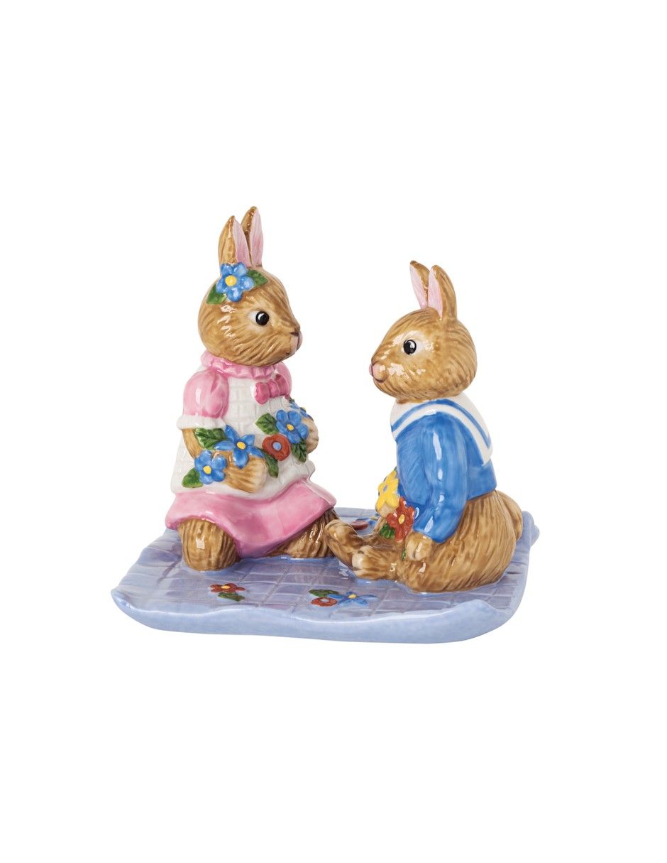 Figura decorativa de conejo Conejo Bunny Tales de porcelana Figura decorativa de conejo Conejo Bunny Tales de porcelana