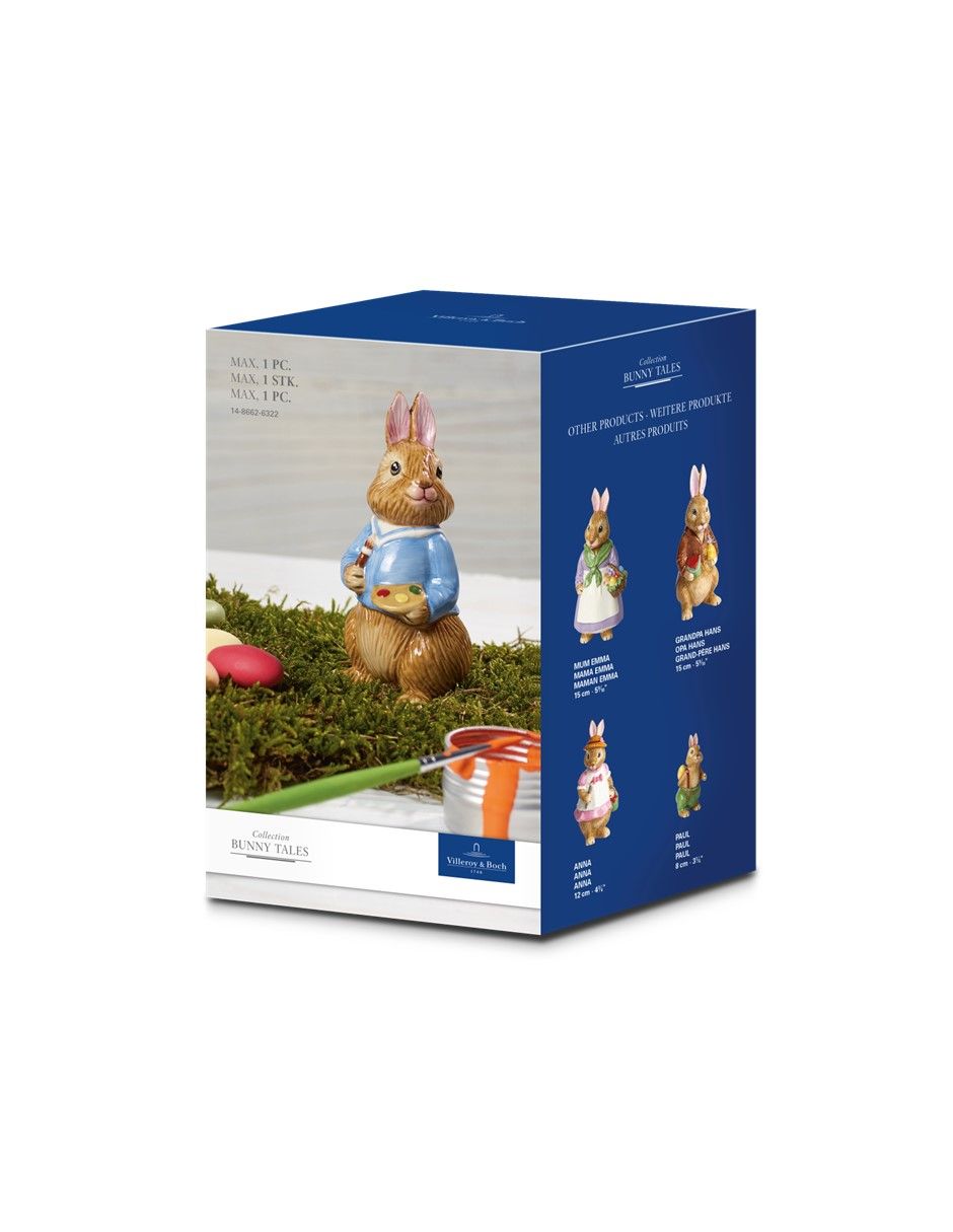 Figura decorativa de conejo Conejo Bunny Tales de porcelana 2