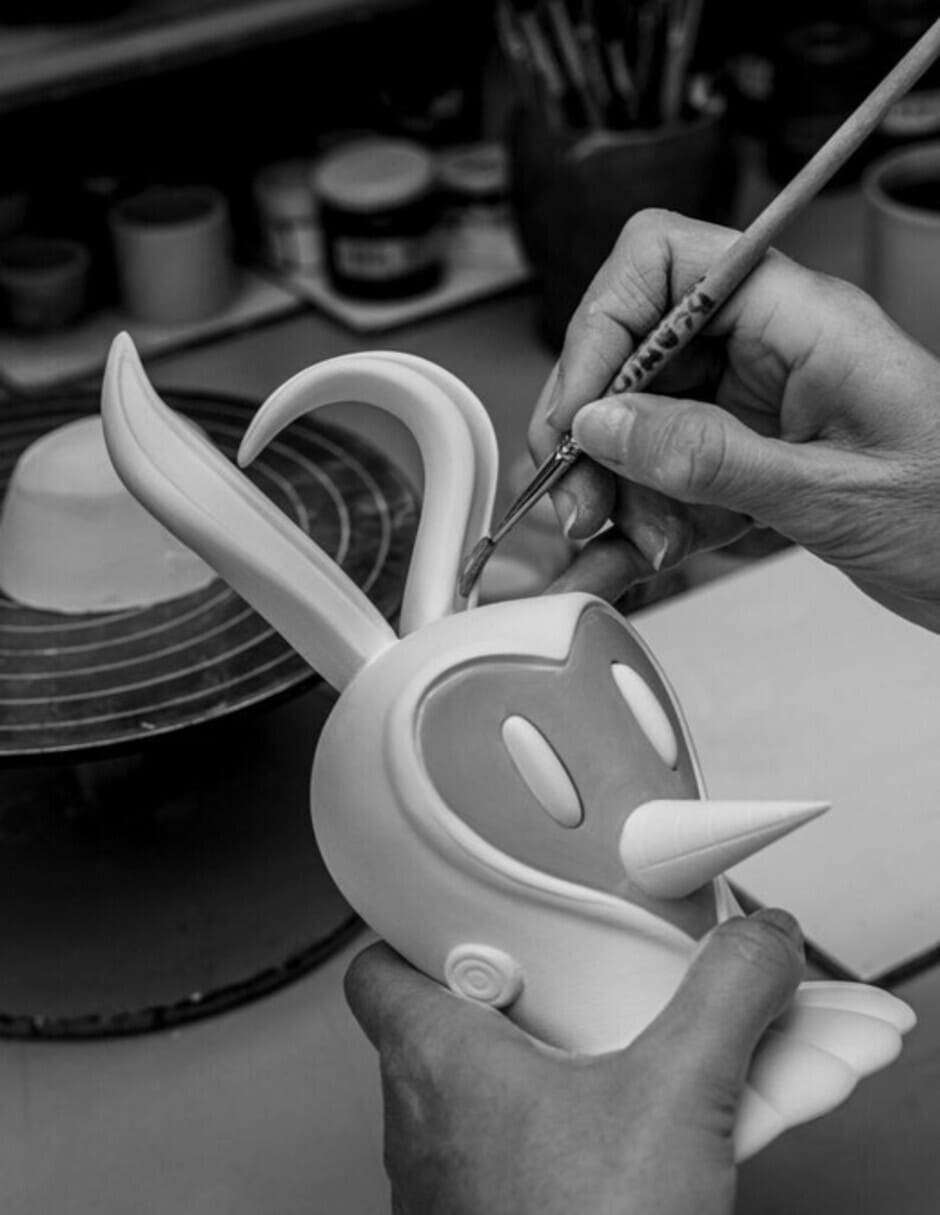 Escultura de porcelana 3