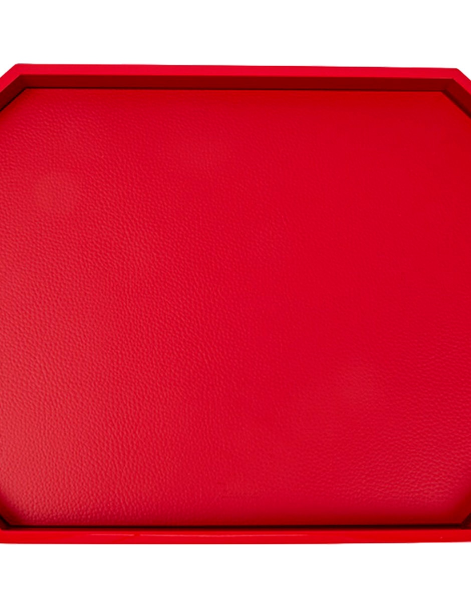 Charola decorativa Octogone de madera 4