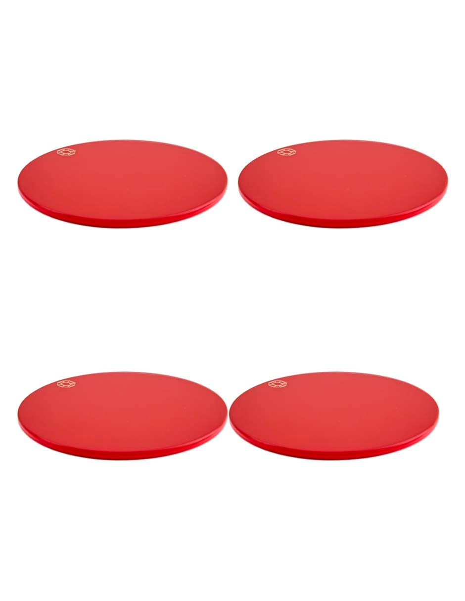 Set de portavasos Octogone 4 piezas
